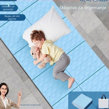 Sklopiva joga podloga od TPE, 4,5 mm, bez mirisa, prijenosna