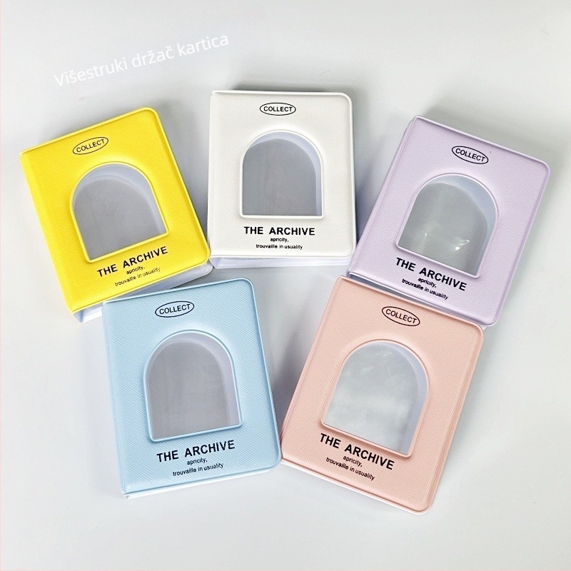 Foto album Star Lan – korica od kraft papira, stil viskoz, 6 prstena u spajanju, 20 stranica