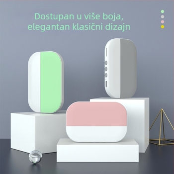 Zvučnik za san pod jastukom s kostnom provodljivošću – Bluetooth 5.2, 2 zvučnika, 20 Hz–20 kHz, SNR ≥60 dB, IPX4