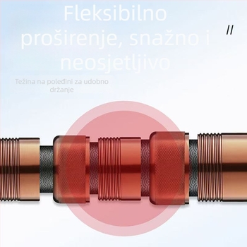 Teleskopska stakloplastična šipka, izolirana, višefunkcionalna; 2–10 segmenata; težina 250–1700 g; prilagodljiva