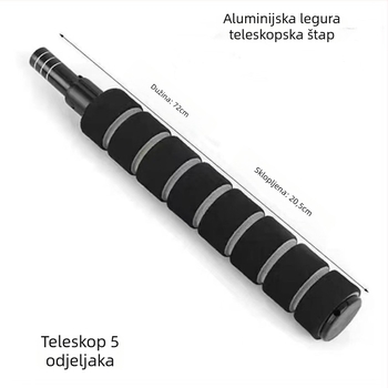 Dingda Nehrđajući čelik štap za mrežu za ribolov