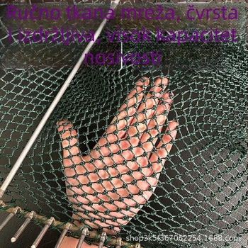 Željezna mreža za lov puževa – debela, jesensko-zimska upotreba