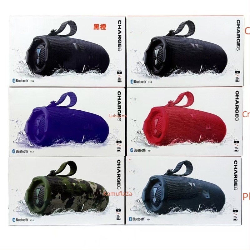 Charge6 Bluetooth zvučnik – dva zvučnika, snažan bas • Specifikacije: Bluetooth 5.3 | 40W | 100Hz-20kHz | SNR ≥100dB | IPX5