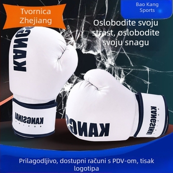 Boksačke rukavice - PU materijal, Vertikalni stil, Težina 0,38, Model qjst001, Marka bk