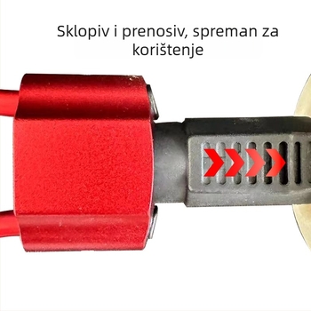 Luya Copy Net – Sklopiva mreža za ribolov na splavi, aluminijska legura, fina mreža