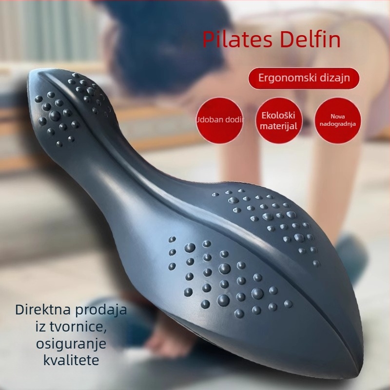 Pilates Delfin – korektor kralježnice za leđa i trup, dodatak za jogu, kod 023, za fitness, zdravstveni masažu i sport