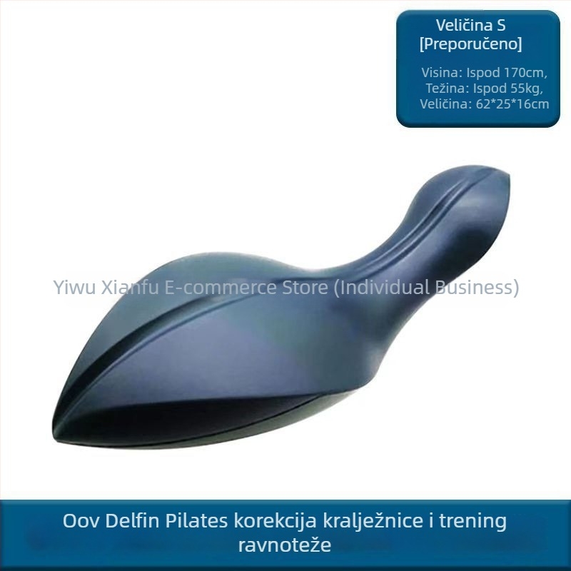 Pilates Delfin – korektor kralježnice za leđa i trup, dodatak za jogu, kod 023, za fitness, zdravstveni masažu i sport