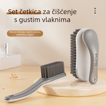 Četka za cipele Pingsa — mekane dlake, nježna prema cipelama i odjeći, vodootporna, moderni stil, 1 kom