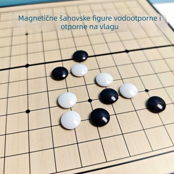 Magnetski višesmjerni šahovski set za obiteljsku zabavu (Materijal: plast + magnet; Marka: Star; Uzrast: 7–14 godina; Namjena: obiteljsko druženje; Značajka: magnetska privlačnost)