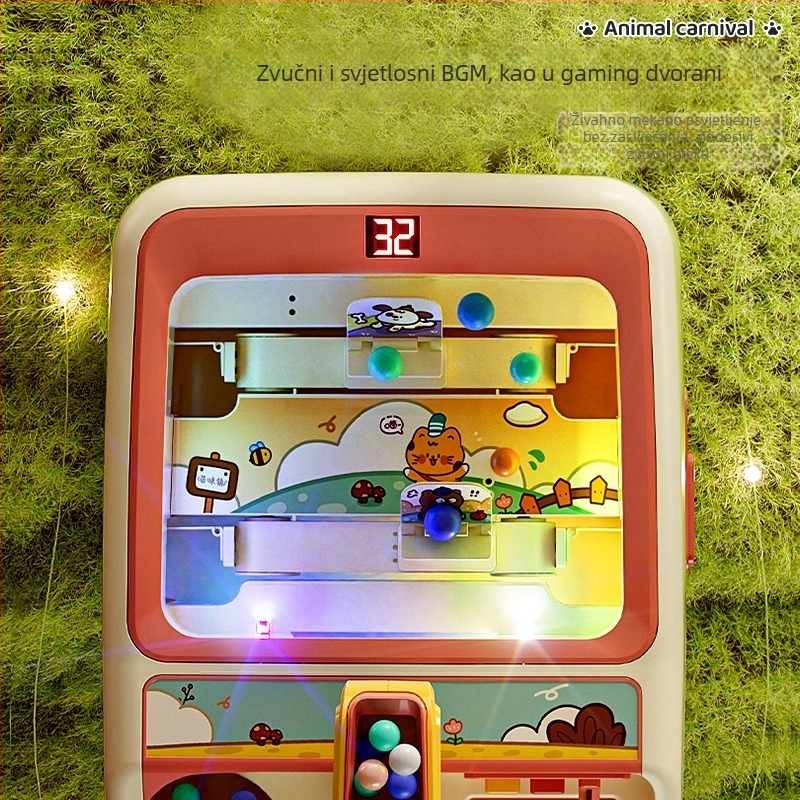 Električna igračka s kuglicama za djecu, plastična konstrukcija, edukativna igračka za uzrast 4–14 godina, potiče logičko razmišljanje, koncentraciju i interakciju roditelj-dijete.