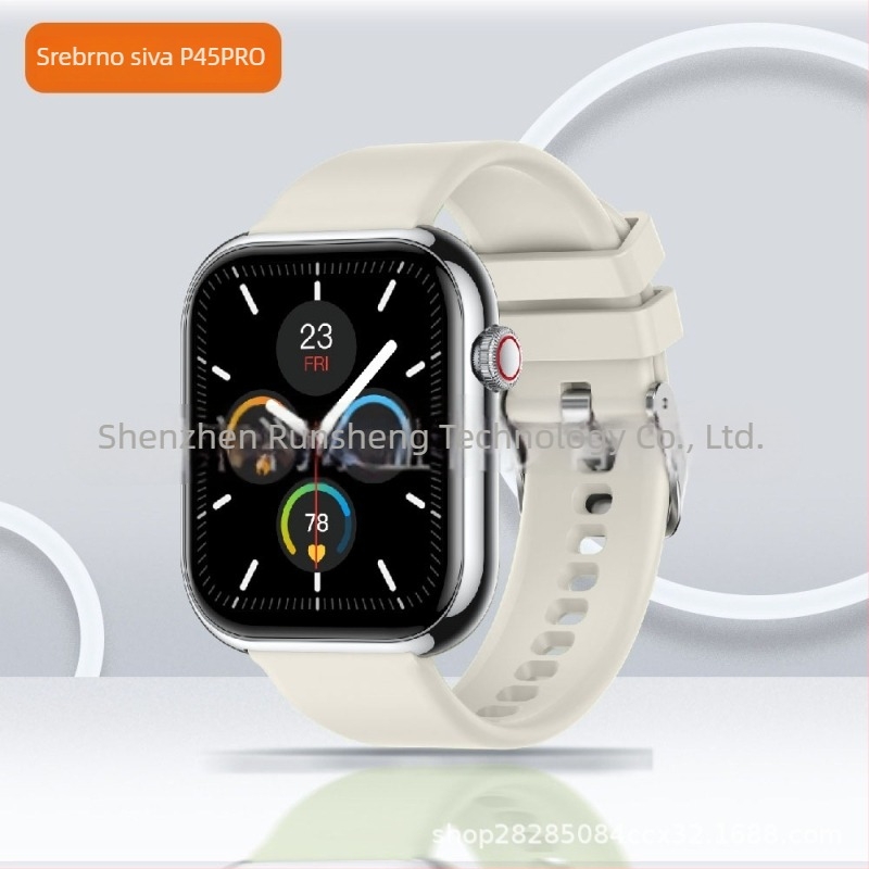 Smartwatch Q23Pro s detekcijom zasićenja kisikom u krvi, praćenjem sna, praćenjem otkucaja srca, pedometrom, Bluetooth pozivima (Ključne značajke: detekcija zasićenja kisikom u krvi; praćenje sna; praćenje otkucaja srca; pedometar; Bluetooth pozivi)