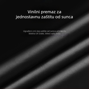Dječji sklopivi kišobran za sunce s karikaturinim dizajnom, 8 čeličnih rebara, tkanina 190T, ručno otvaranje, UPF > 40