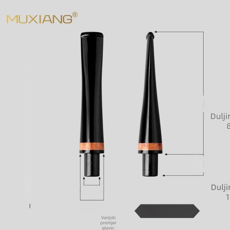 Set dodataka za lulu, smola, DIY prilagodba uz tiskanje logotipa, 100 komada u kutiji, Woody marka