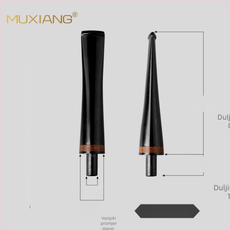 Set dodataka za lulu, smola, DIY prilagodba uz tiskanje logotipa, 100 komada u kutiji, Woody marka