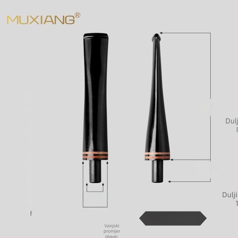 Set dodataka za lulu, smola, DIY prilagodba uz tiskanje logotipa, 100 komada u kutiji, Woody marka