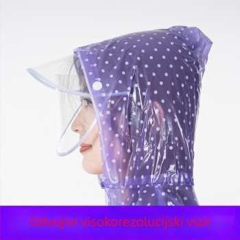 Set kišnog kaputa i hlača od PVC-a, šavovi ljepilo PVC, debeli materijal, 700 g, za jednu osobu