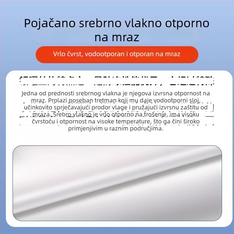 Pokrov za automobil, materijal aluminijska folija, instalacija polupokriva, univerzalna kompatibilnost, stil debeli minimalistički, težina 1,21 kg (Materijal: aluminijska folija; Instalacija: polupokriva; Univerzalna kompatibilnost)