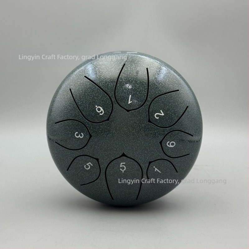 Jezikov bubanj od karbonskog čelika, 8 tonova, model 6-8-8, za djecu i meditaciju