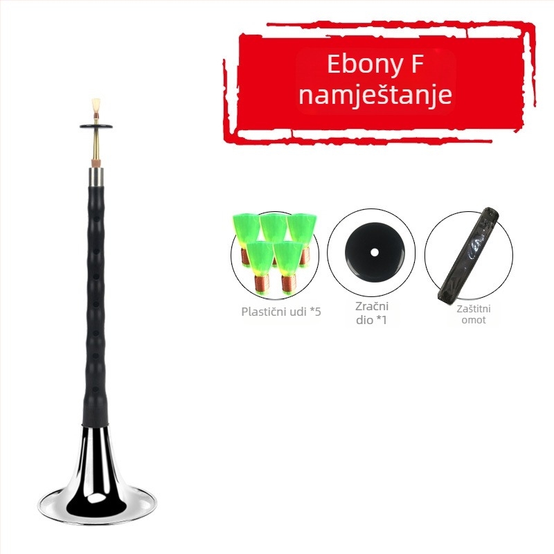 Suona - Ebony suona model, drveni glazbeni instrument, podrijetlo Kina, kartonsko pakiranje