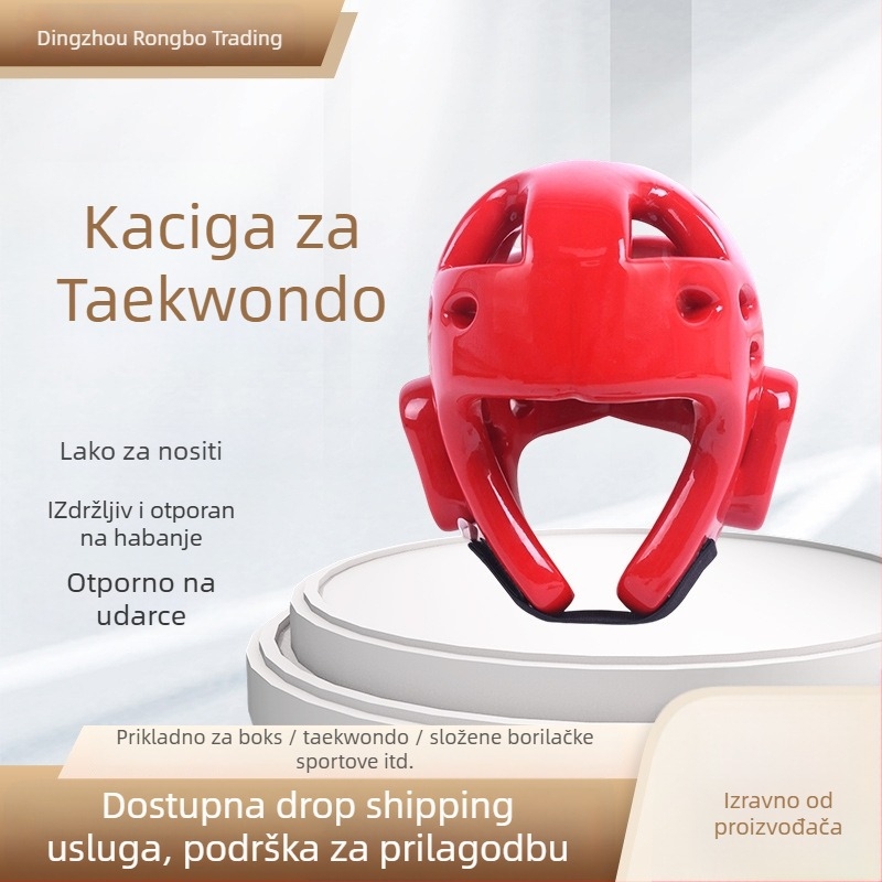 Boxing kaciga s odvojivom prozirnom zaštitom za lice, PVC, težina 0,3 kg