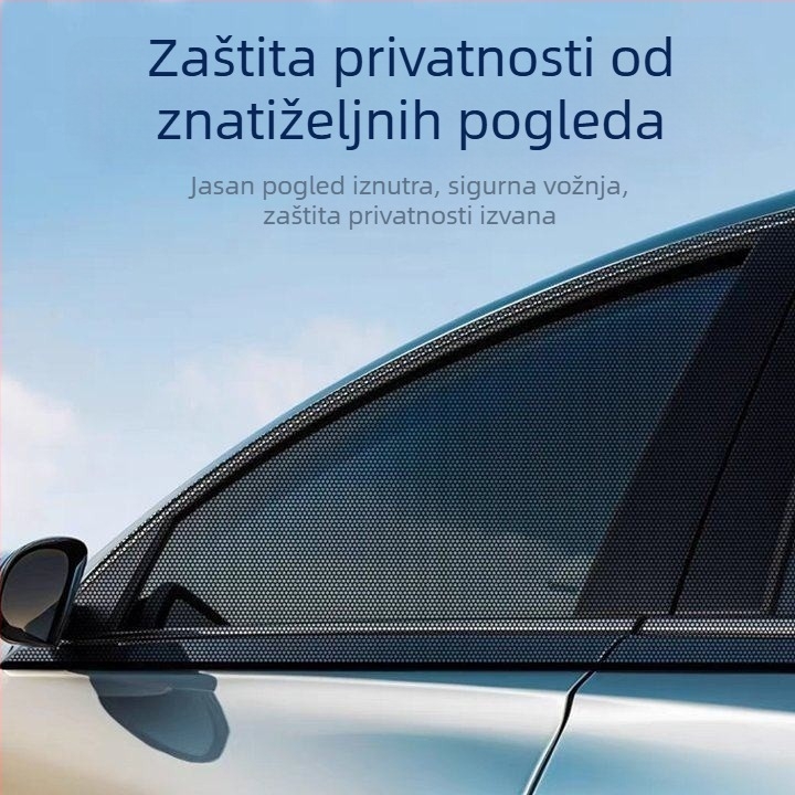 Auto mreža protiv komaraca za bočni prozor – mreža od materijala, univerzalna kompatibilnost, zaštita od insekata i sjenila