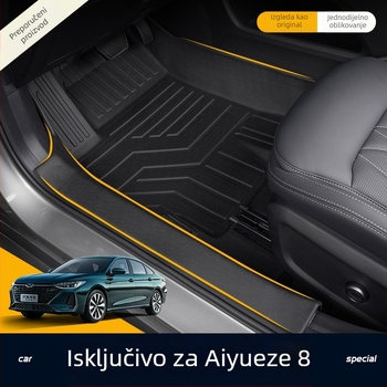 Unutarnje podne prostirke automobila, Materijal: TPE / umjetna guma, Marka: Zeyang, Kompatibilno s posebnim automobilima