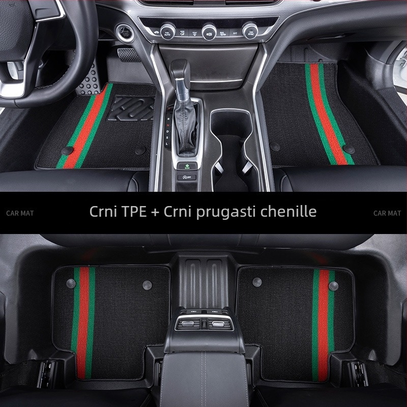 Unutarnje podne prostirke automobila, Materijal: TPE / umjetna guma, Marka: Zeyang, Kompatibilno s posebnim automobilima