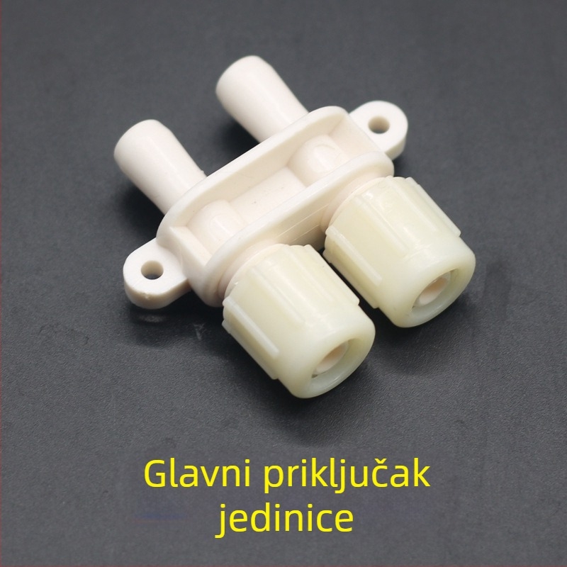 Pribor za grijanje vode: izolacijski omotač cijevi za glavnu jedinicu, trokraki ventil, spojnik za grijanje vode, poklopac za punjenje vode (SNTPJ, 10–20 m², Haishengda)