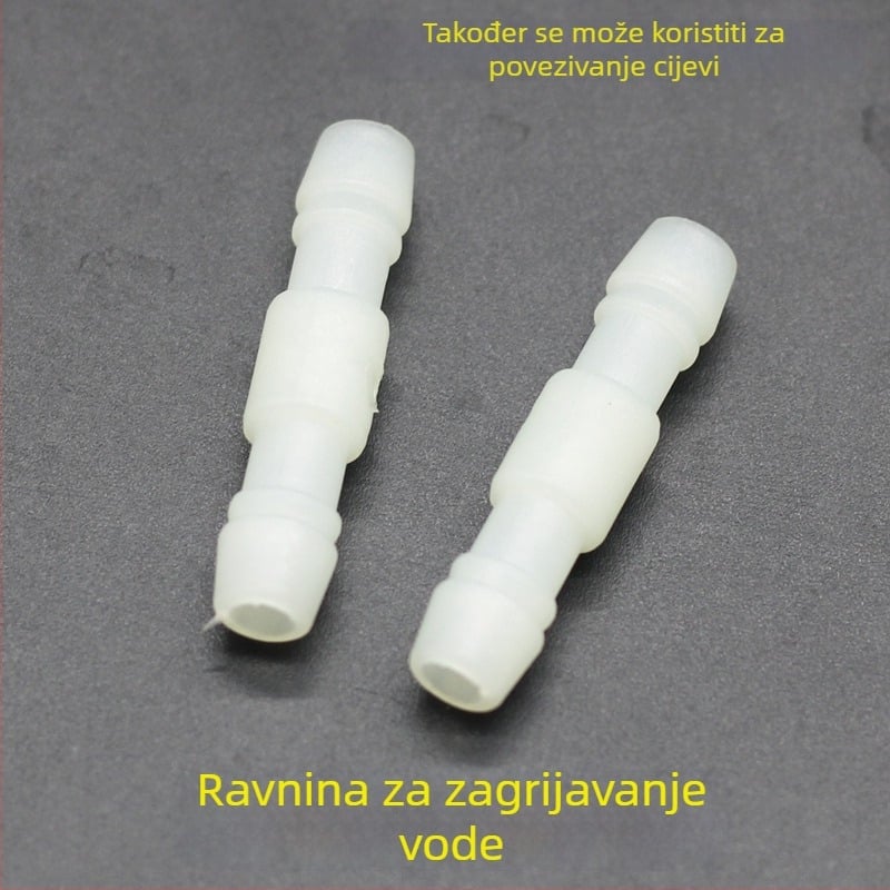 Pribor za grijanje vode: izolacijski omotač cijevi za glavnu jedinicu, trokraki ventil, spojnik za grijanje vode, poklopac za punjenje vode (SNTPJ, 10–20 m², Haishengda)
