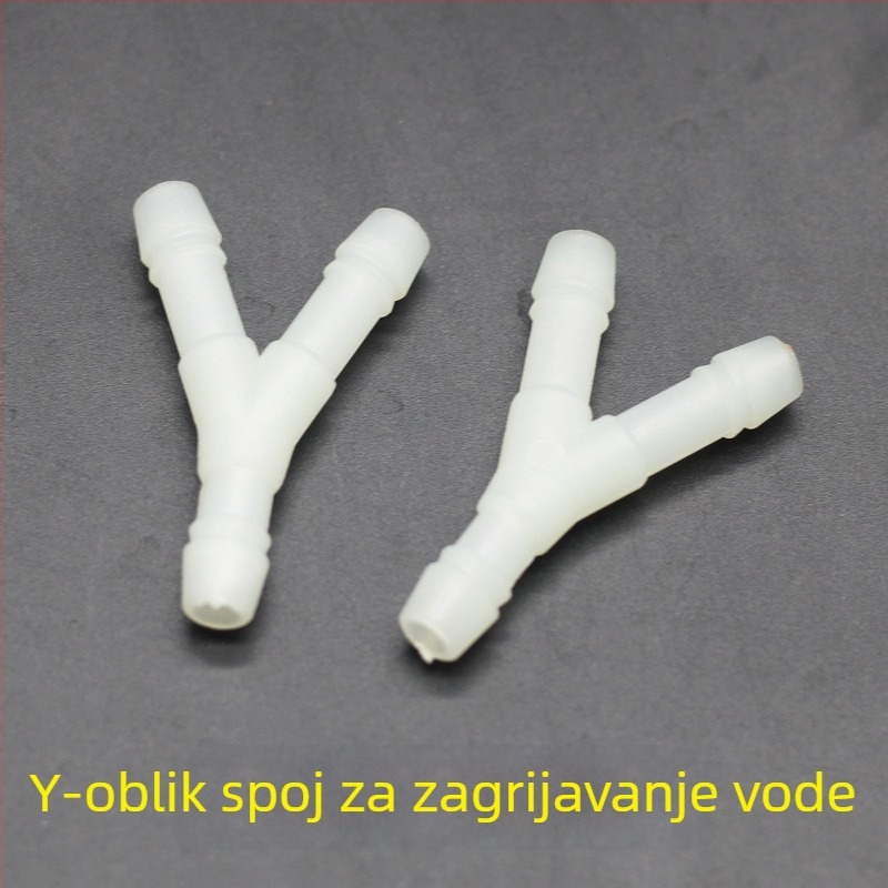 Pribor za grijanje vode: izolacijski omotač cijevi za glavnu jedinicu, trokraki ventil, spojnik za grijanje vode, poklopac za punjenje vode (SNTPJ, 10–20 m², Haishengda)