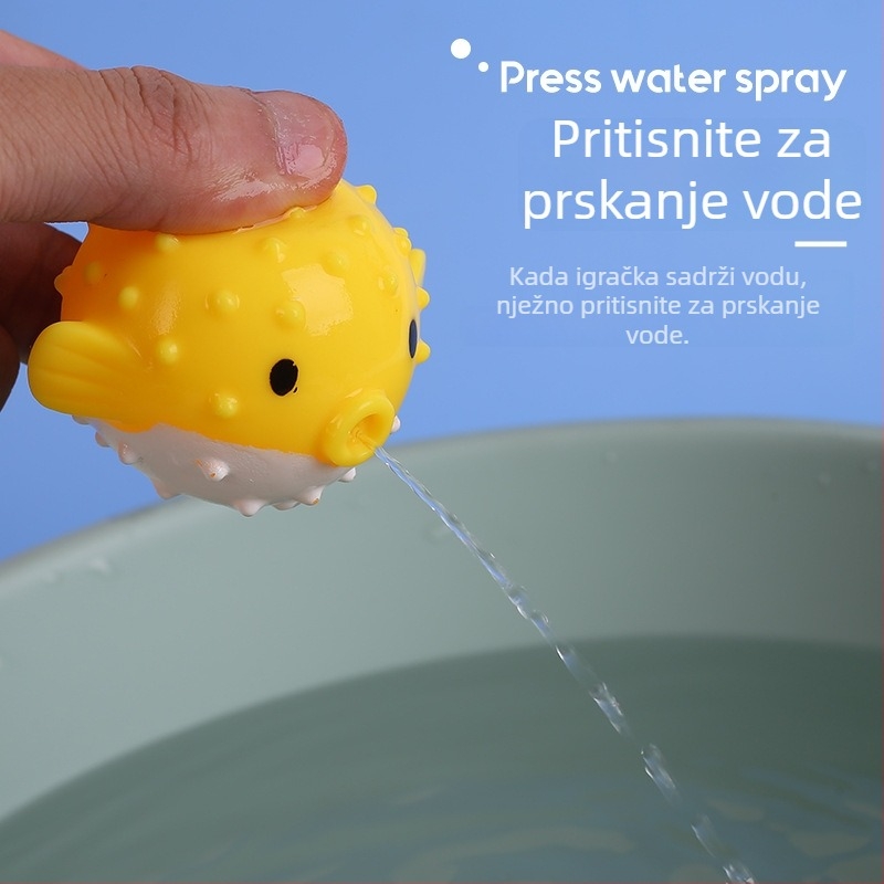 Vinilna crtana patka sprej-igračka za kupanje za djecu (Materijal: vinyl; Funkcija: prskanje; Kategorija: igračke za kupanje; Vodene igračke: igračke sa sprejem; Dobna skupina: 7–14 godina)