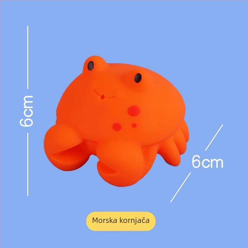 Vinilna crtana patka sprej-igračka za kupanje za djecu (Materijal: vinyl; Funkcija: prskanje; Kategorija: igračke za kupanje; Vodene igračke: igračke sa sprejem; Dobna skupina: 7–14 godina)