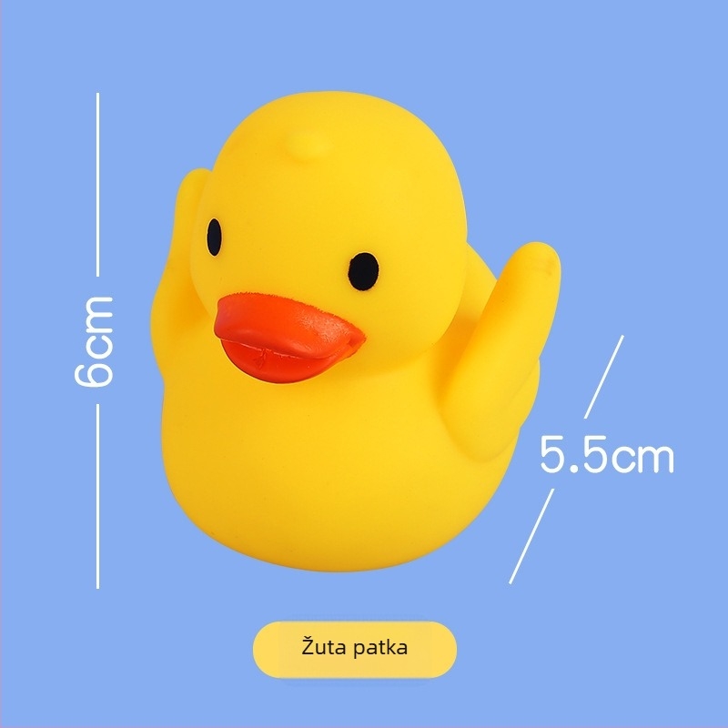 Vinilna crtana patka sprej-igračka za kupanje za djecu (Materijal: vinyl; Funkcija: prskanje; Kategorija: igračke za kupanje; Vodene igračke: igračke sa sprejem; Dobna skupina: 7–14 godina)