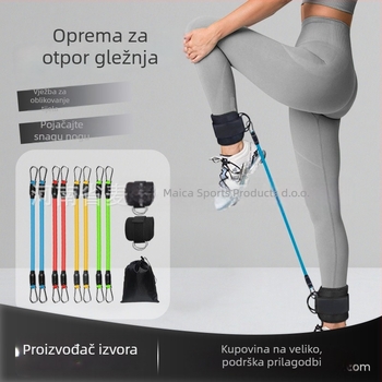 Remen za otpor gležnja za vježbanje nogu — Oxford tkanina, otporni pojas, pogodan za dizanje nogu i bočne korake