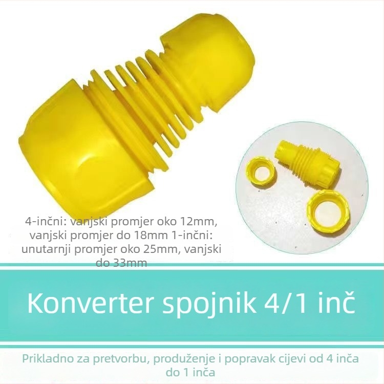 Kućni spojnice za vodovodnu cijev, inženjerske plastike, brzi spojni adapteri, CE certifikat