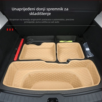 Leapmotor C11 prostirka za prtljažnik s rubom, otporna na habanje, kompatibilna sa 26 modela