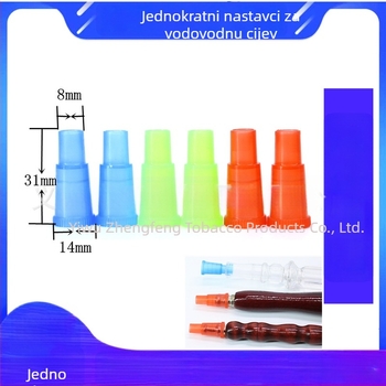 Jednokratni plastični usnik za nargilu, produženi, univerzalni