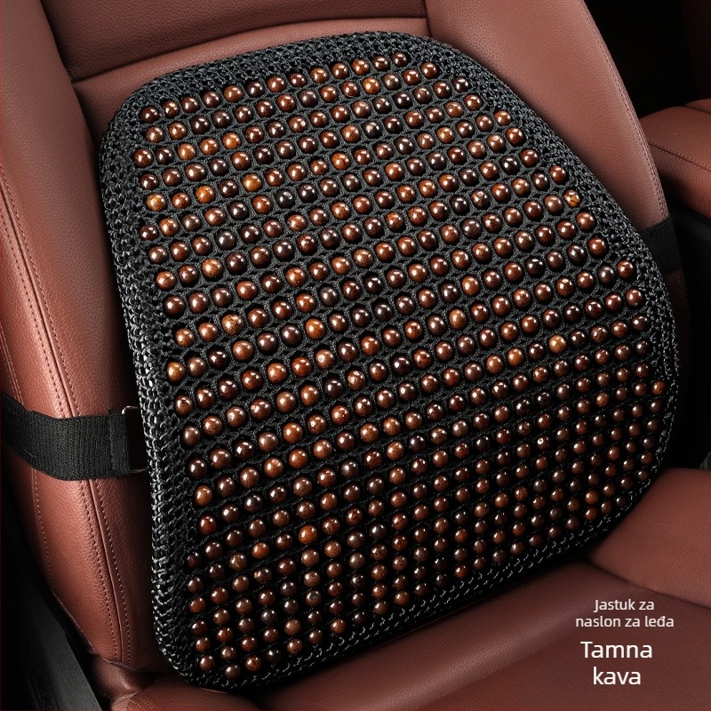 Auto jastučnica za sjedalo s Bodhi sjemenkama, ljetno hlađenje, ventilirana i prozračna, punjenje sintetičkim vlaknima
