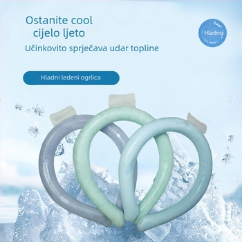 Chladi vratni ogrlica s PCM tehnologijom hlađenja – TPU tkanina, 180 g, za prevenciju toplinskog udara i hlađenje na otvorenom