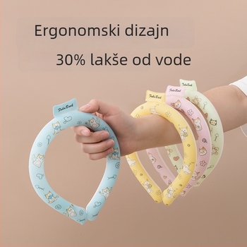 Chladi vratni ogrlica s PCM tehnologijom hlađenja – TPU tkanina, 180 g, za prevenciju toplinskog udara i hlađenje na otvorenom