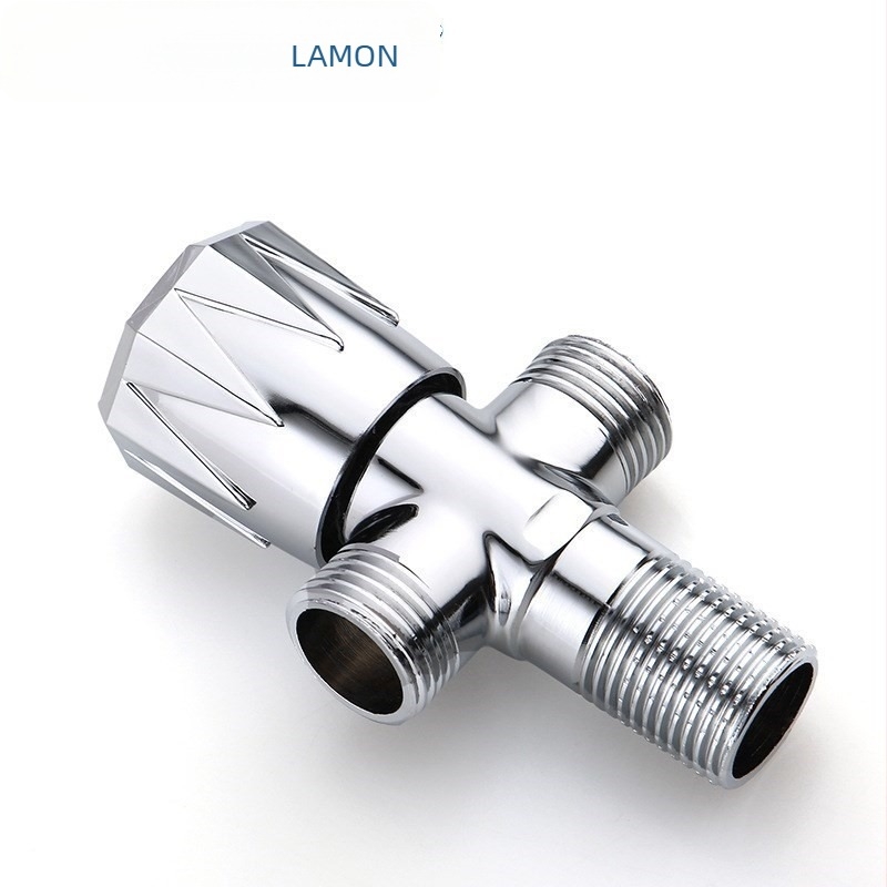 Trojputni ventil, bakarno tijelo, zidni, LM-T506, 2.5 MPa