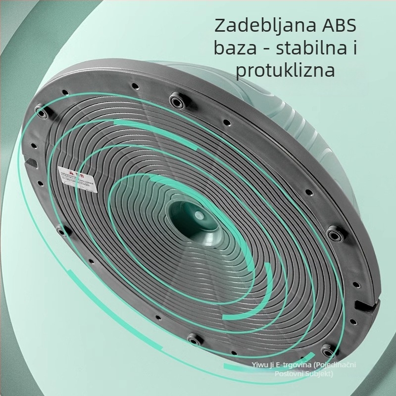 ABS joga lopta, polukružna lopta za balans, trening jezgre i pilates