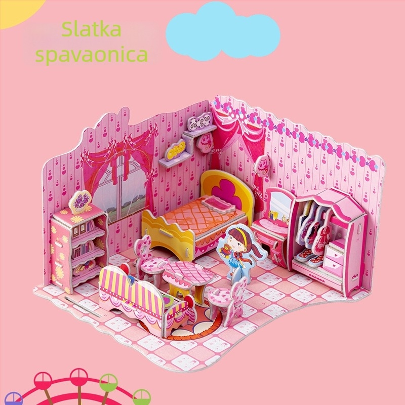3D puzzle igračka EVA materijala – DIY, MengMeng Funny, trodimenzionalna slagalica za uzrast 15–35 godina