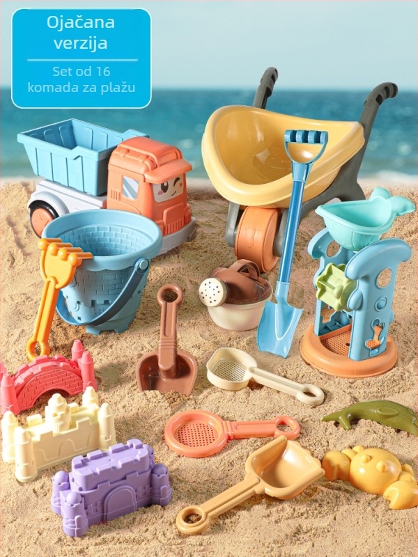 Set alata za kopanje u pijesku na plaži za djecu, plastika, marka Zhibei, za dob djece od 0 do 3 godine (Materijal: plastika; Set: set; Marka: Zhibei; Uzrast: 0–3)