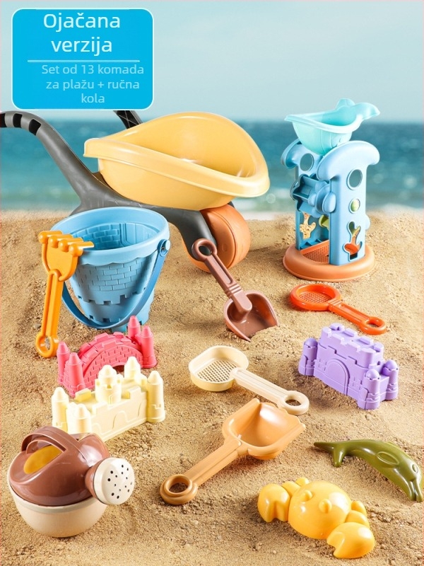 Set alata za kopanje u pijesku na plaži za djecu, plastika, marka Zhibei, za dob djece od 0 do 3 godine (Materijal: plastika; Set: set; Marka: Zhibei; Uzrast: 0–3)