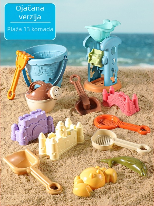 Set alata za kopanje u pijesku na plaži za djecu, plastika, marka Zhibei, za dob djece od 0 do 3 godine (Materijal: plastika; Set: set; Marka: Zhibei; Uzrast: 0–3)