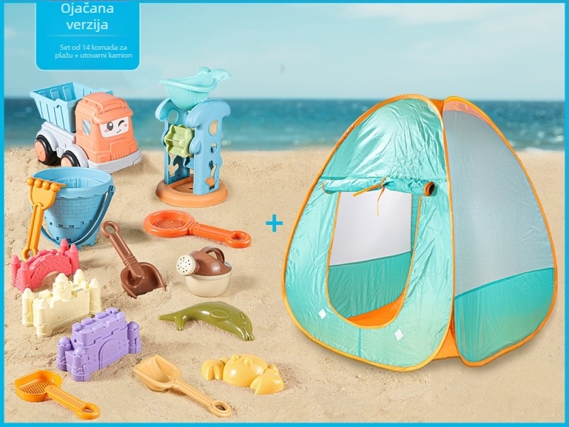 Set alata za kopanje u pijesku na plaži za djecu, plastika, marka Zhibei, za dob djece od 0 do 3 godine (Materijal: plastika; Set: set; Marka: Zhibei; Uzrast: 0–3)