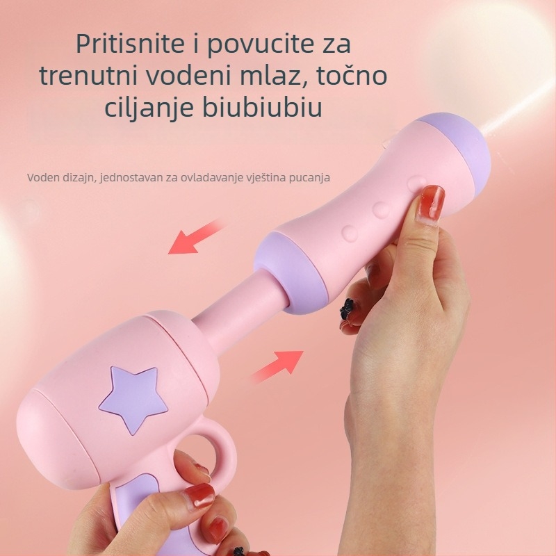 Dječji vodeni pištolj – ABS materijal, pogodno za uzrast 4–6 godina, vodene igre, pakiranje: Opp vrećica
