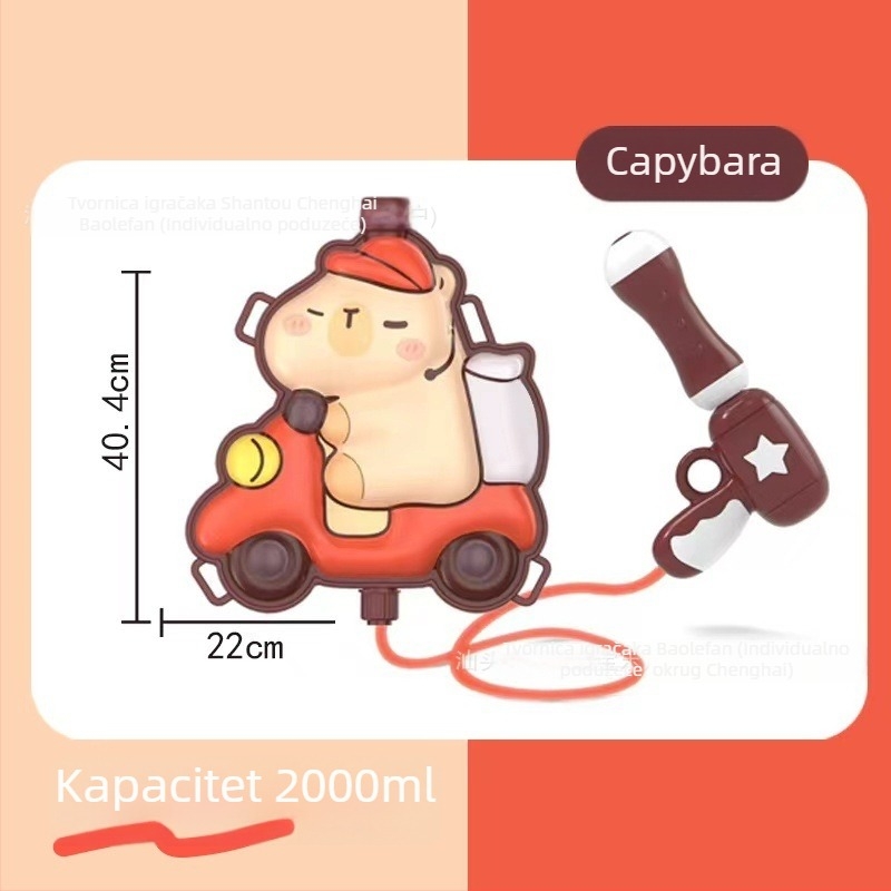 Dječji vodeni pištolj – ABS materijal, pogodno za uzrast 4–6 godina, vodene igre, pakiranje: Opp vrećica