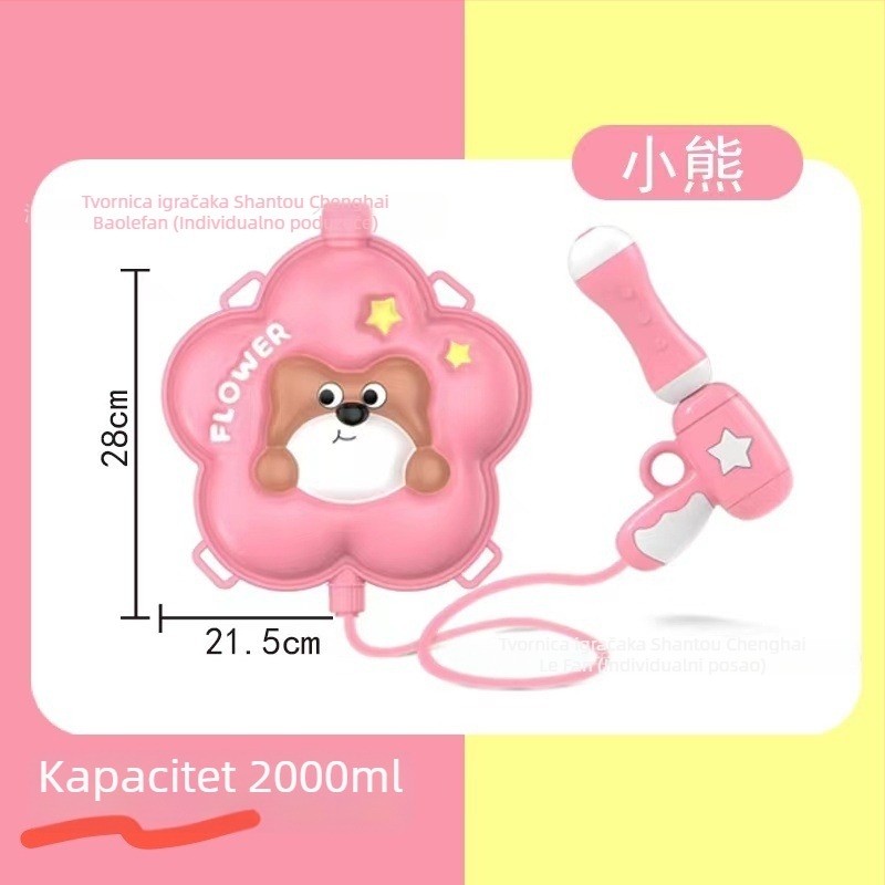 Dječji vodeni pištolj – ABS materijal, pogodno za uzrast 4–6 godina, vodene igre, pakiranje: Opp vrećica